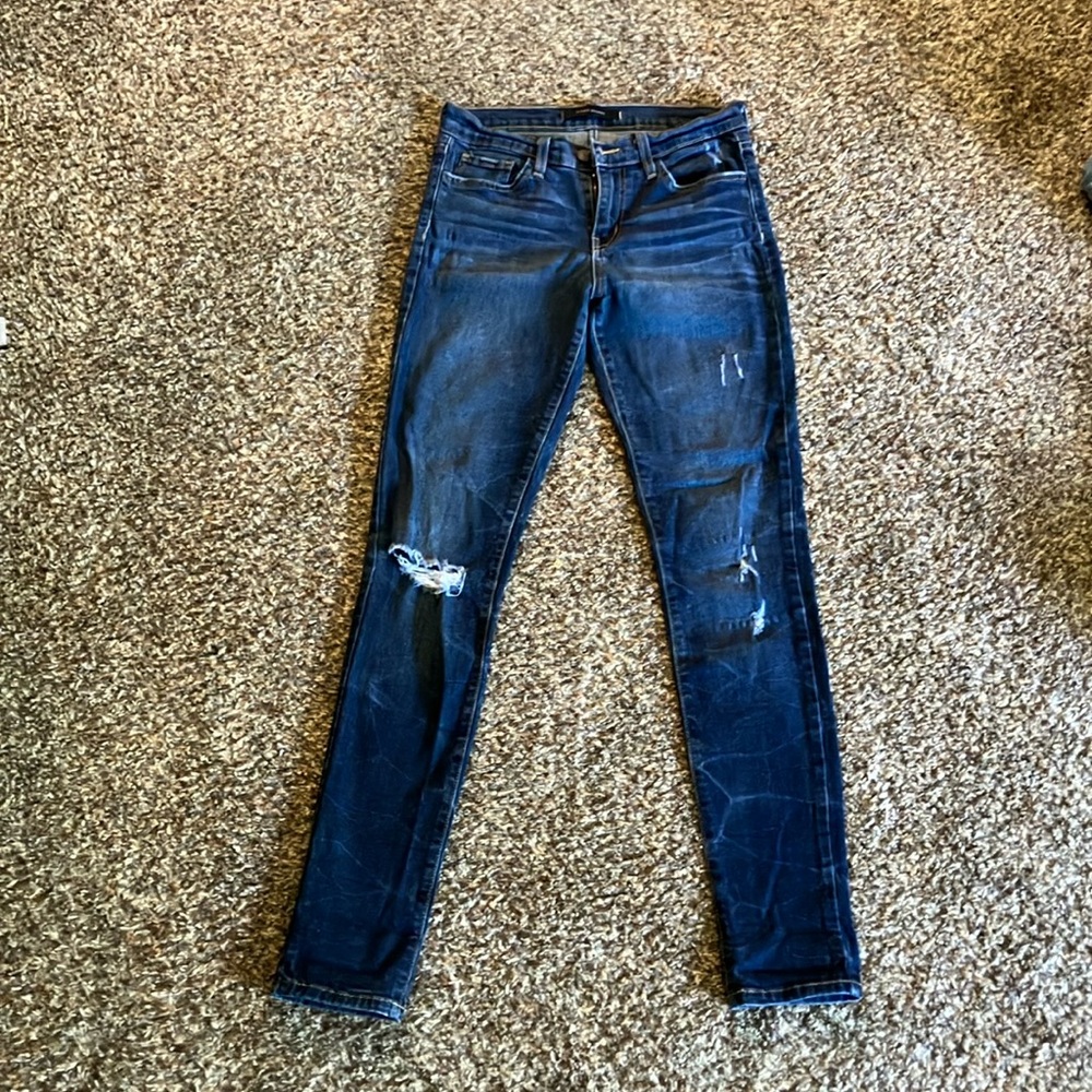 Flying monkey ripped skinny jeans size 26